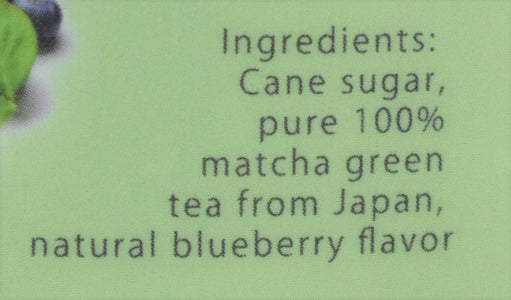 AOI Tea - Matcha Blueberry - Green Tea Powder Blend - 200 grams (7.1 Ounces)