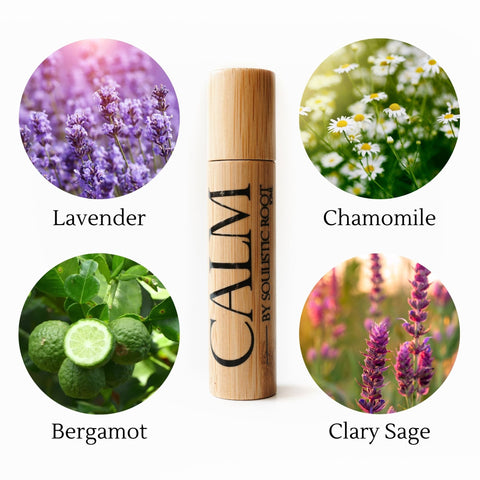 Image of Calm Essential Oil Bamboo Roller-2