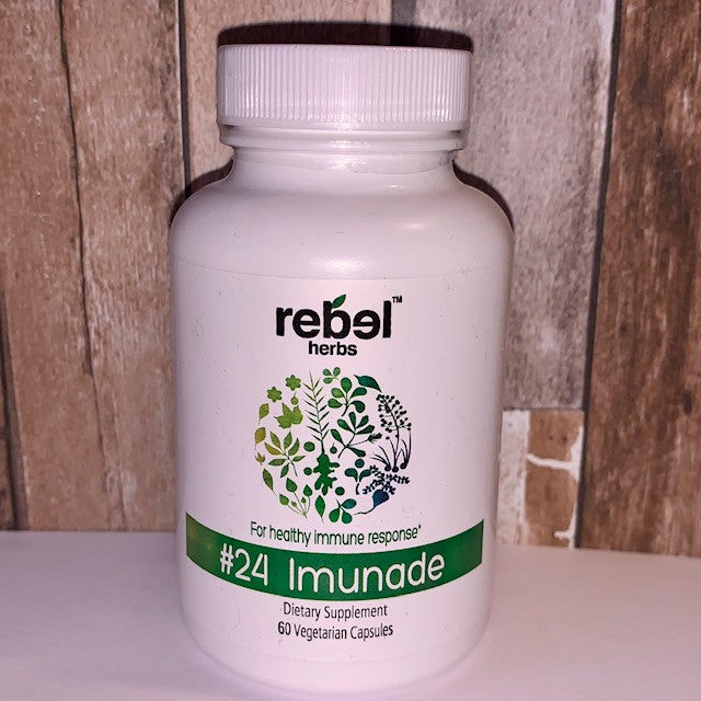 Rebel Herbs Organic Imunade Vegetarian Capsules - 60 Count-0