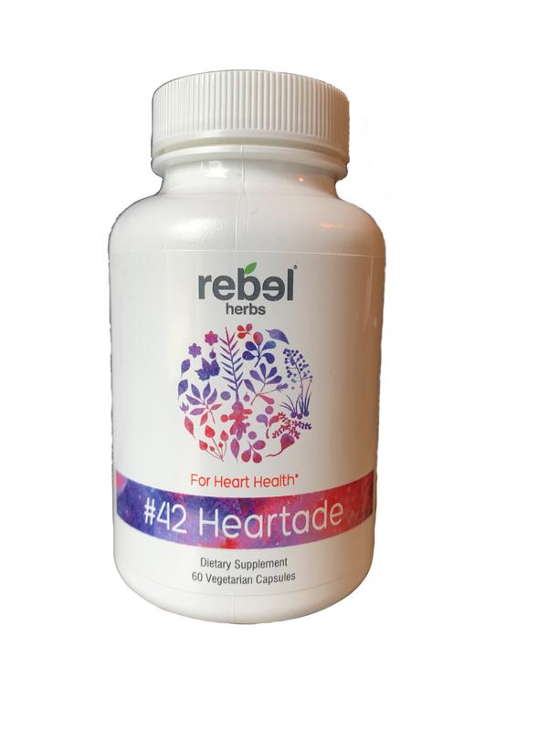 Rebel Herbs Organic Heartade Vegetarian Caps - 60 Count-0