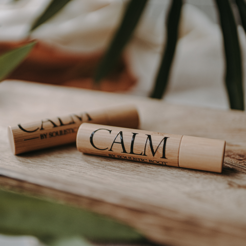 Image of Calm Essential Oil Bamboo Roller-0