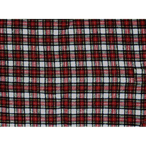 Lee Valley, Ireland - Men's Flannel Robe (Red/White) - Naturally Ideal