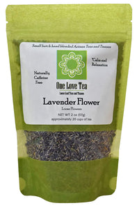 One Love Tea - Lavender Flower - 2 Oz Loose Flowers Tea