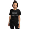 Difference Between Science and Screwing Around Short-Sleeve Unisex T-Shirt - Naturally Ideal