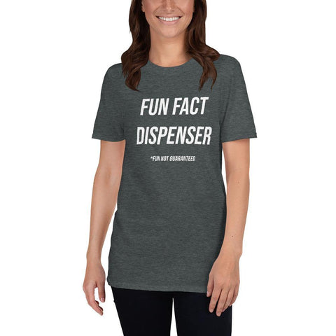 Image of Fun Fact Dispenser Short-Sleeve Unisex T-Shirt - Naturally Ideal