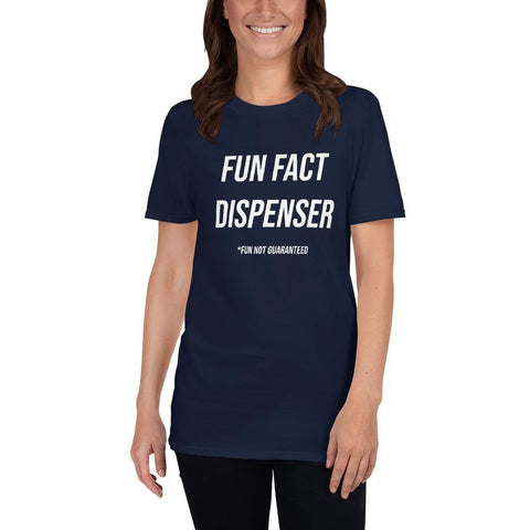 Image of Fun Fact Dispenser Short-Sleeve Unisex T-Shirt - Naturally Ideal
