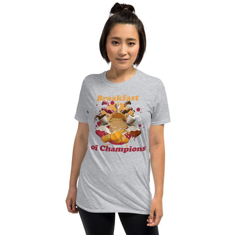 Image of Breakfast of Champions Short-Sleeve Unisex T-Shirt - Naturally Ideal