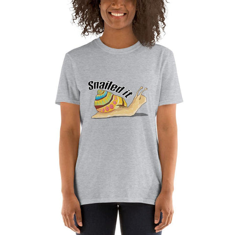 Image of Snailed It Short-Sleeve Unisex T-Shirt - Naturally Ideal