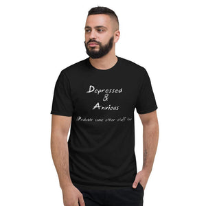 Depressed/Anxious Short-Sleeve T-Shirt - Naturally Ideal