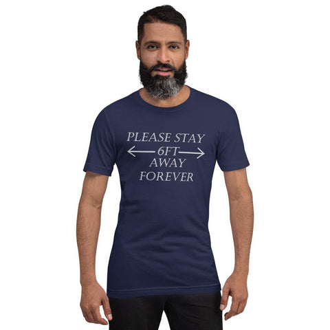 Image of Social Distancing Short-Sleeve Unisex T-Shirt - Naturally Ideal