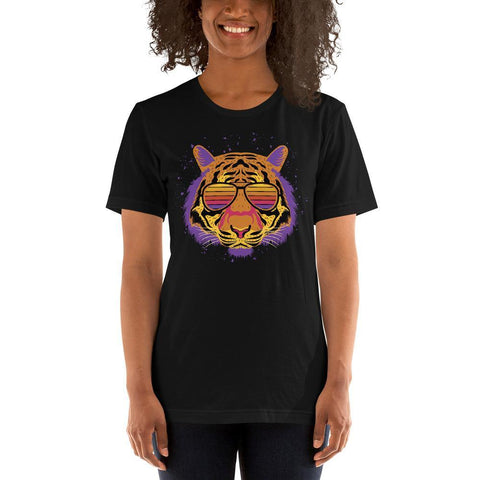 Image of Retro Tiger Short-Sleeve Unisex T-Shirt - Naturally Ideal