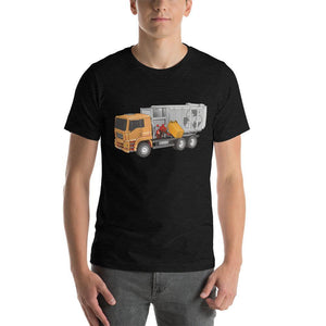 Garbage Truck Short-Sleeve Unisex T-Shirt - Naturally Ideal