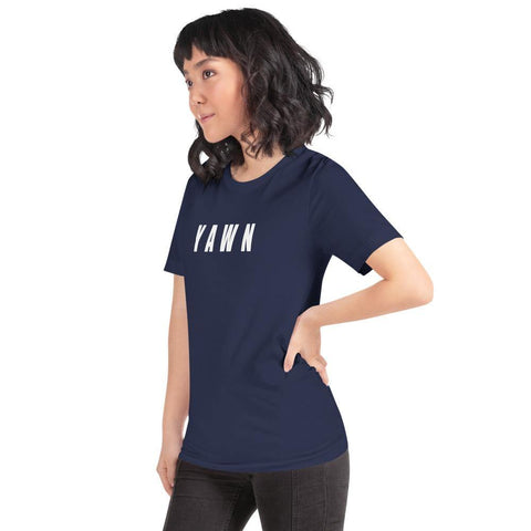 Image of Yawn Short-Sleeve Unisex T-Shirt - Naturally Ideal