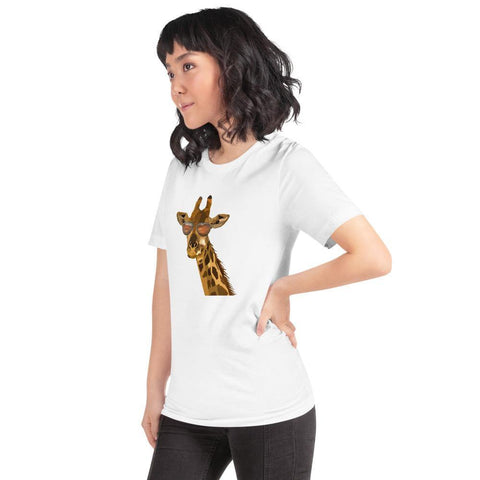 Image of Cool Giraffe Short-Sleeve Unisex T-Shirt - Naturally Ideal